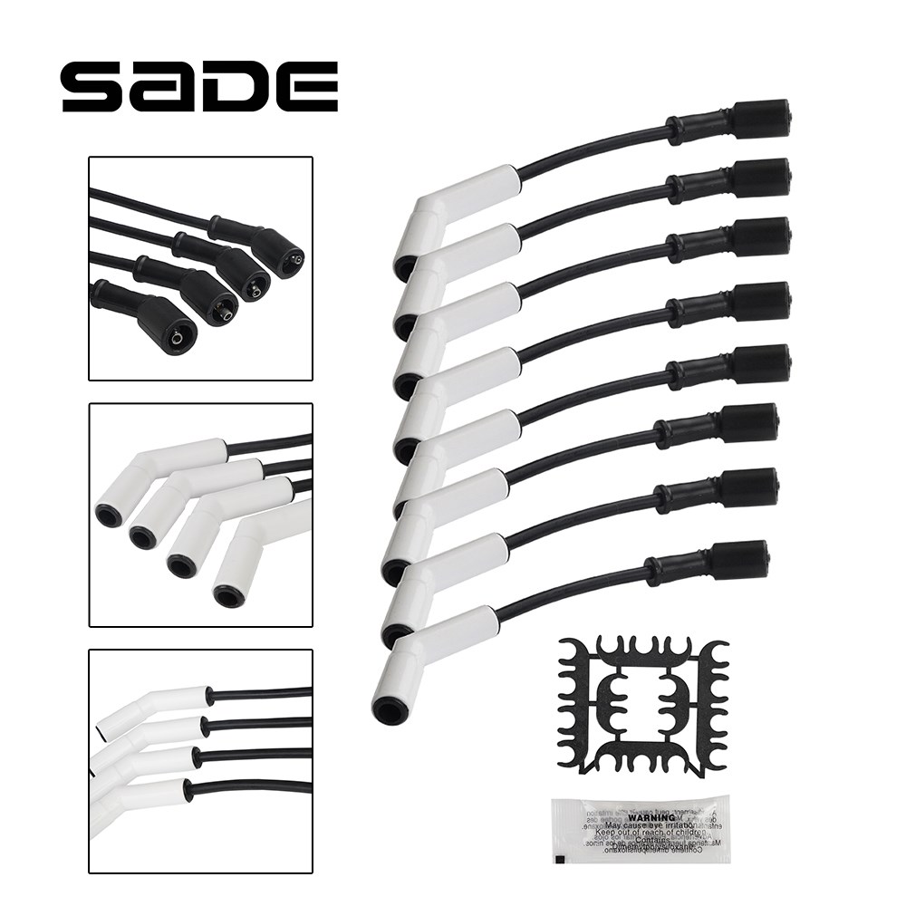 Spark Plug Socket Set - 8Pcs 9070C Extreme Wire Kit Silicone