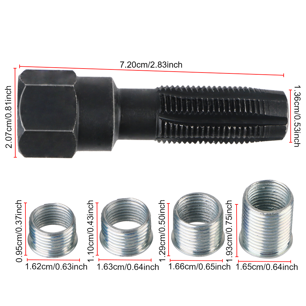 Car Tools 1 Set M14 x 1.25 Spa - đánh giá và giá Spark Plug Socket Set