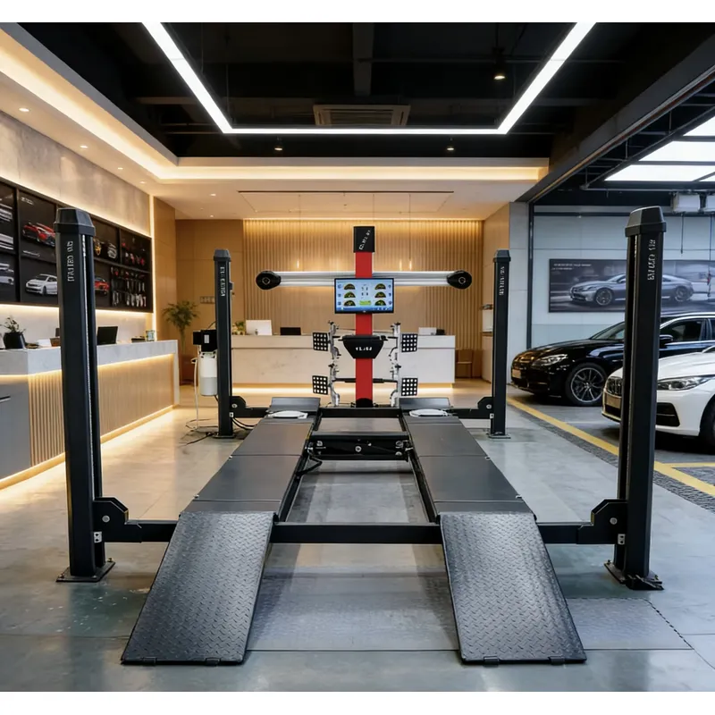 4 Wheel Locator 3D Wheel Align - đánh giá và giá Wheel Alignment Machine