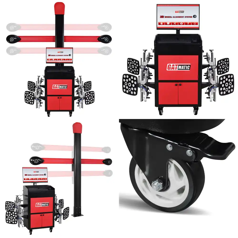 GATmatic Portable HD 3D Wheel  - đánh giá và giá Wheel Alignment Machine