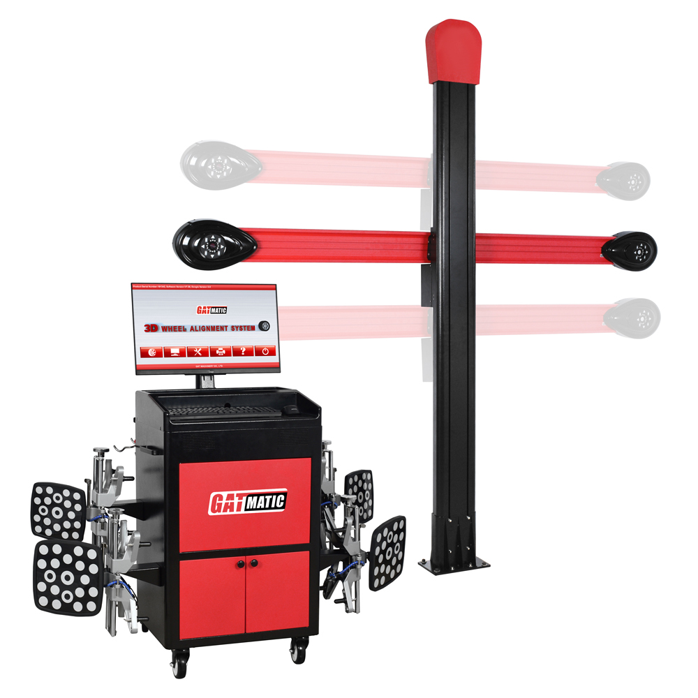 GATmatic Portable HD 3D Wheel  - đánh giá và giá Wheel Alignment Machine