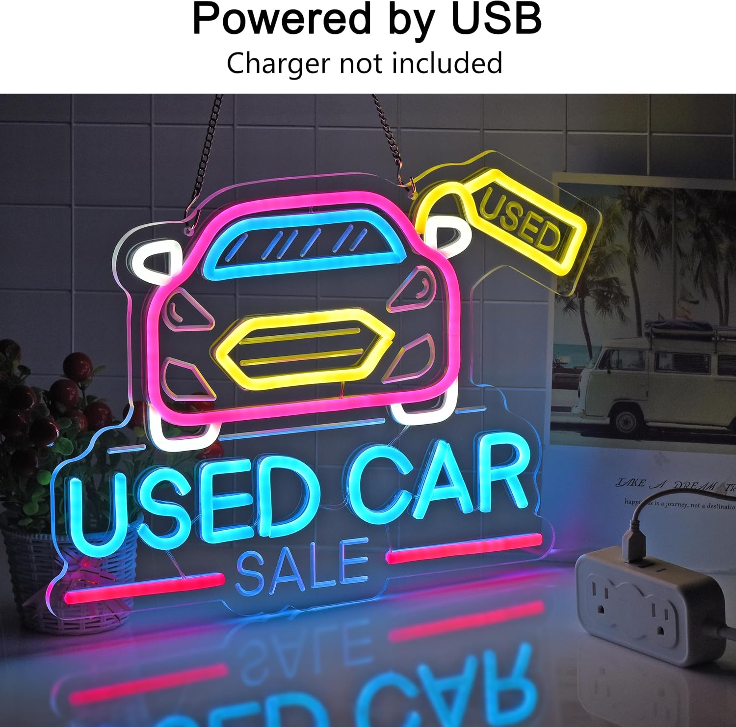 Used Car Sale Neon Sign USB Po - đánh giá và giá Auto Repair Shop For Sale