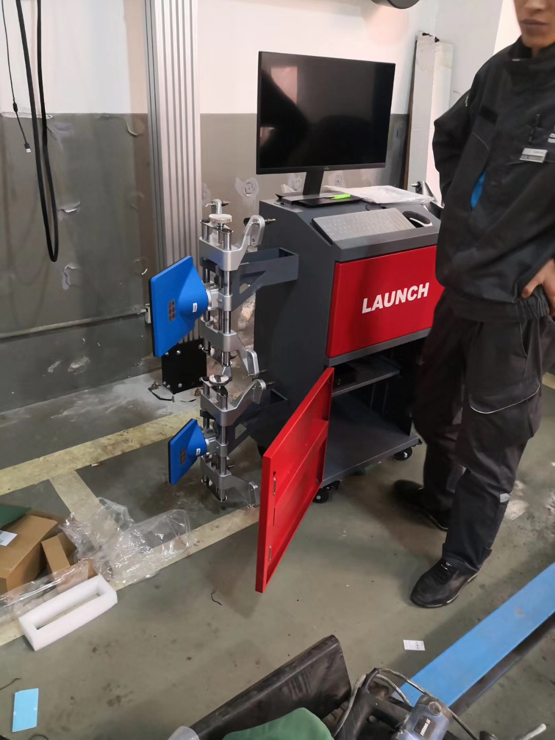 LAUN CH Turntable 3D High Prec - đánh giá và giá Wheel Alignment Machine