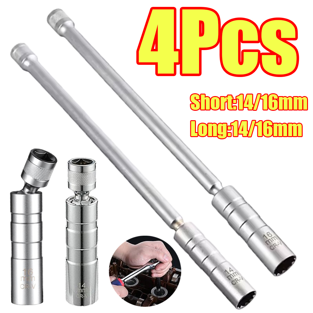 1-4Pcs 14mm 16mm Spark Plug So - đánh giá và giá Spark Plug Socket Set
